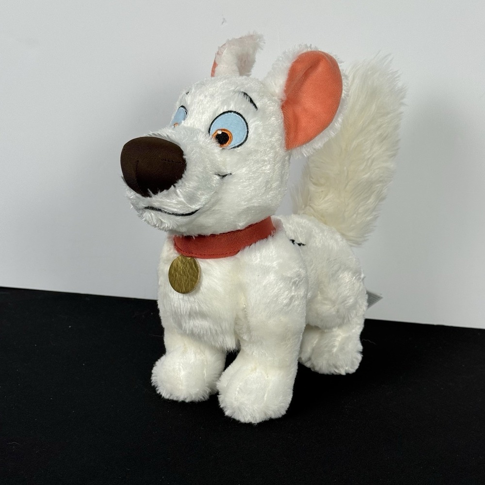 Disney Parks Bolt 10" Standing Plush Stuffed Animal Dog Toy